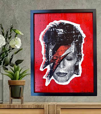 Collage BOWIE Ziggy Stardust