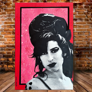 Toile AMY WINEHOUSE