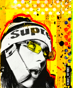 Billie Eilish by sohan_street pop art street-art