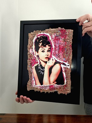 Tableau collage Audrey Hepburn – Image 3