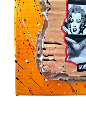 Tableau collage Marilyn Selfie – Image 2