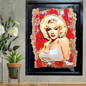 Tableau collage Marilyn Monroe