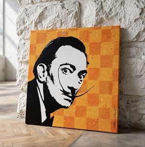 Toile DALI Pop Distortion