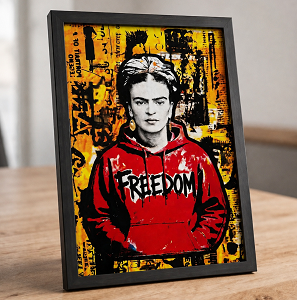 Tableau Frida Khalo Freedom